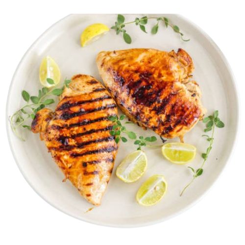 Gegrillte Hähnchen  Brust