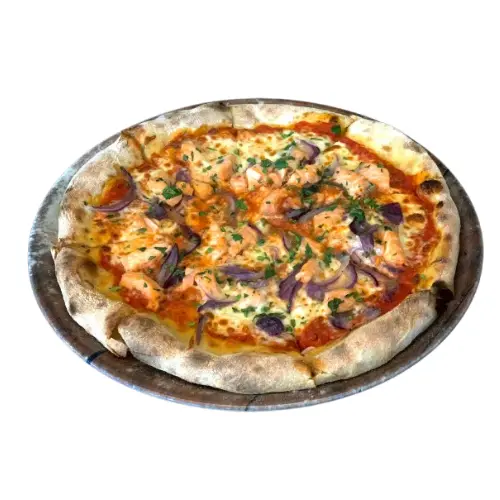 Pizza Lachs