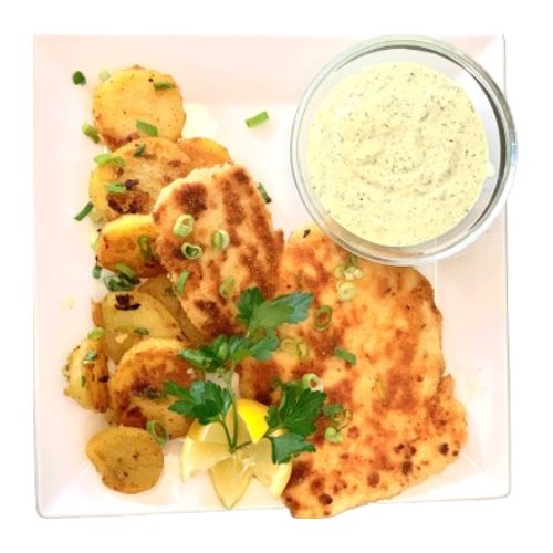 Frankfurter Hähnchen Schnitzel